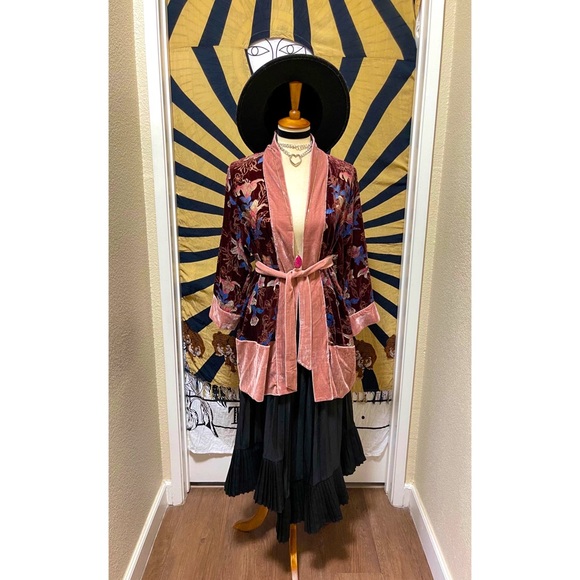 🌈 Amazing velvet casual kimono - Picture 9 of 11